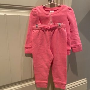 Two Piece Sweat Suit - Size 2t